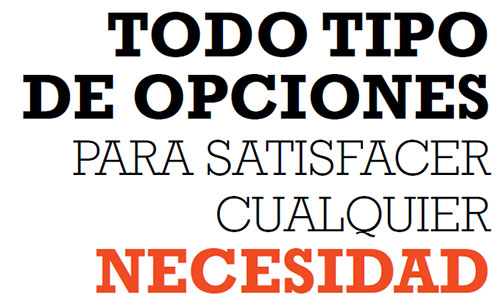 TODO TIPO DE OPCIONES