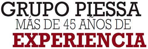 GRUPO PIESSA MÁS DE 45 AÑOS DE EXPERIENCIA