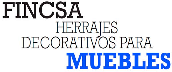 HERRAJES DECORATIVOS PARA MUEBLES