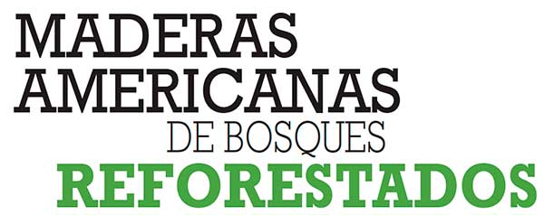 MADERAS AMERICANAS DE BOSQUES REFORESTADOS