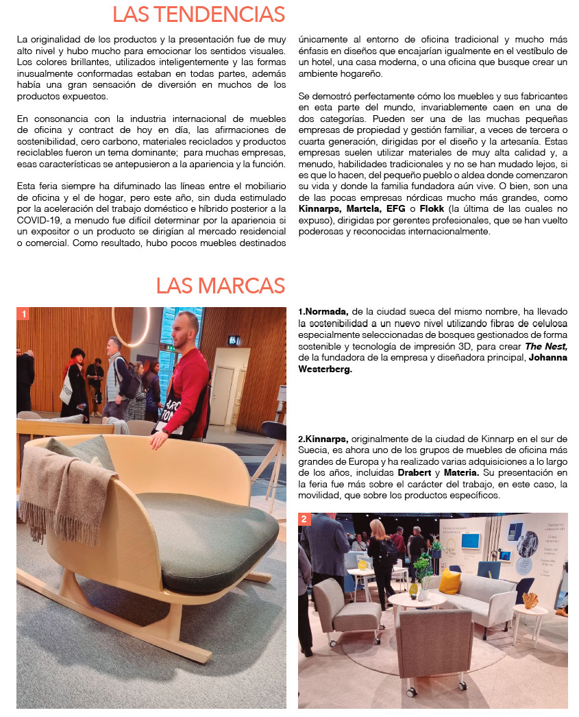 FERIA DEL MUEBLE DE ESTOCOLMO 2023