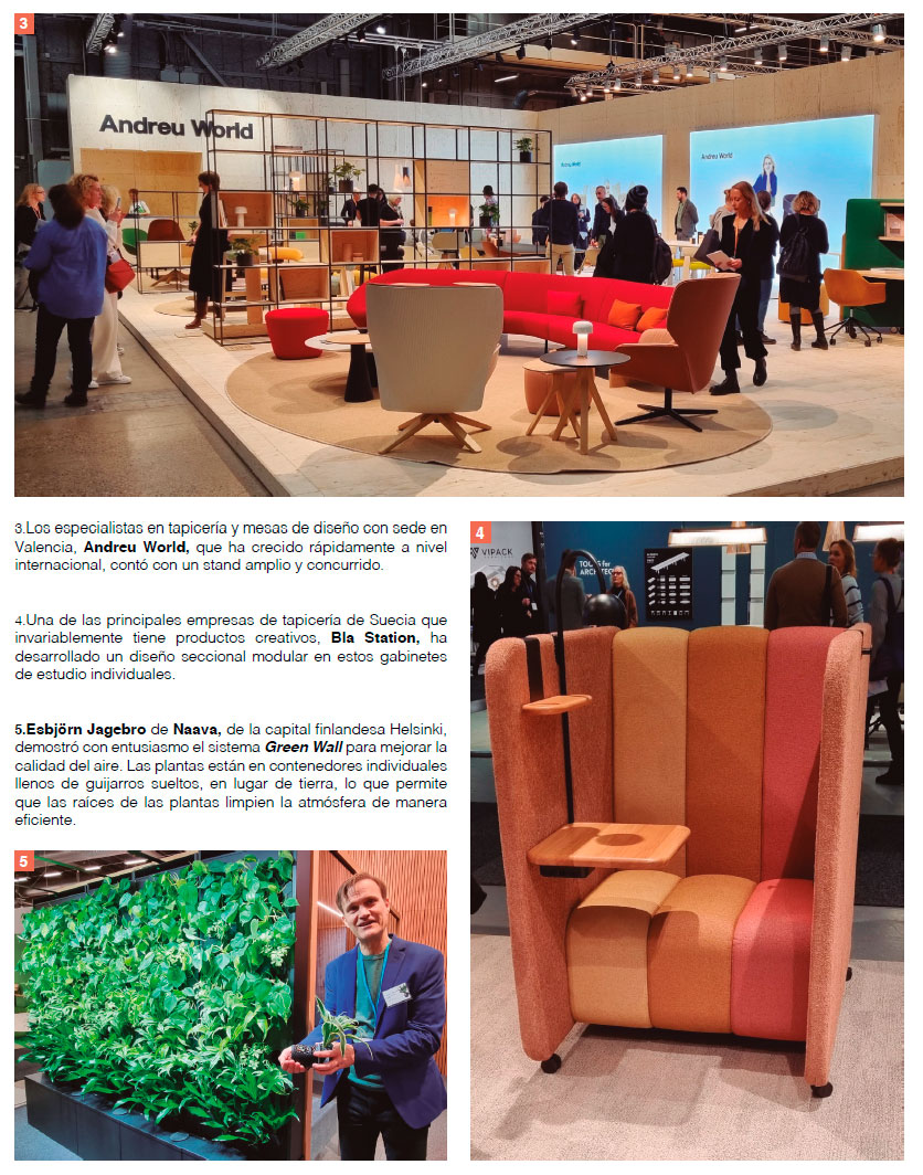 FERIA DEL MUEBLE DE ESTOCOLMO 2023