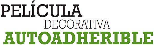 PELÍCULA DECORATIVA AUTOADHERIBLE