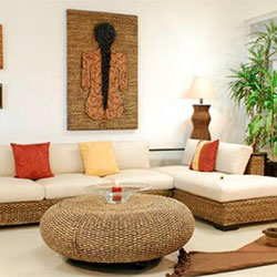 MUEBLES DE ALTO DISEÑO EN MADERA Y FIBRAS NATURALES