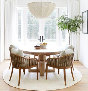 MUEBLES DE ALTO DISEÑO EN MADERA Y FIBRAS NATURALES
