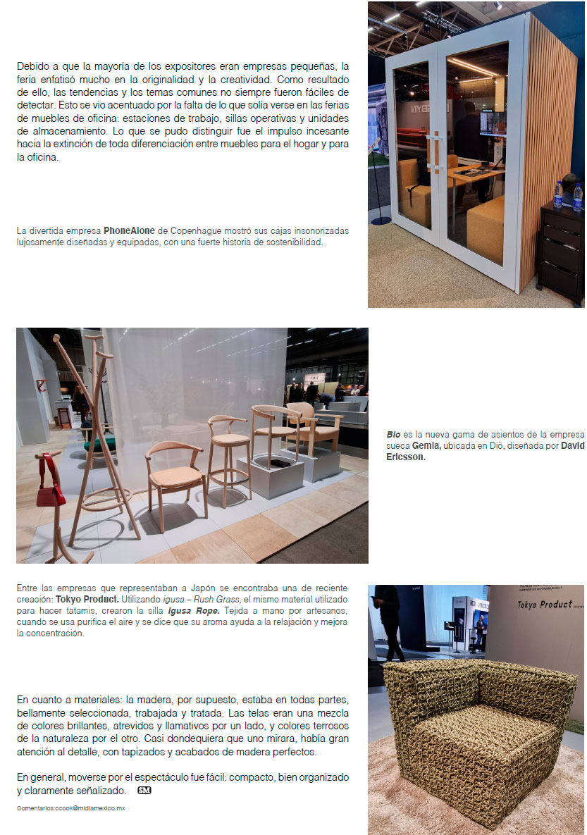 FERIA DEL MUEBLE DE ESTOCOLMO