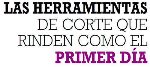 HERRAMIENTAS DE CORTE LEUFRA