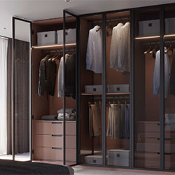 PERFILES DE ALUMINIO PARA PUERTAS DE CRISTAL